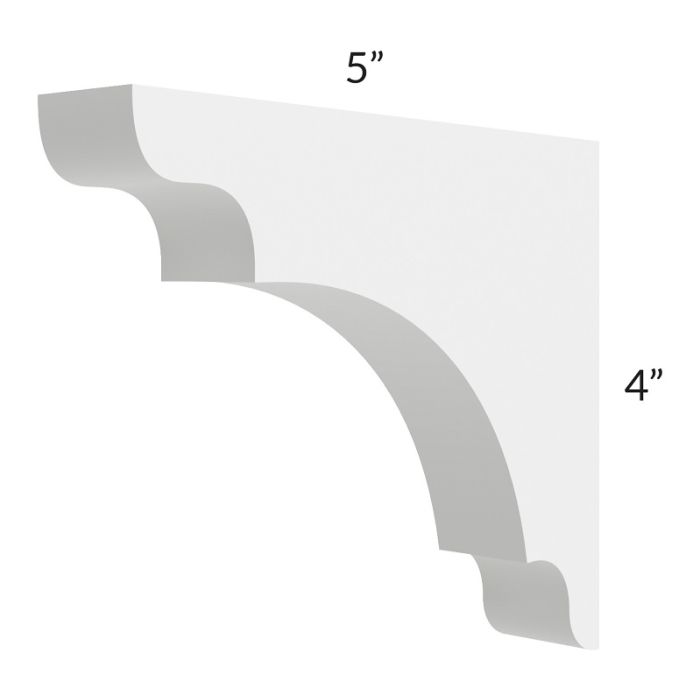 RTA Township White Traditional Simple Corbel