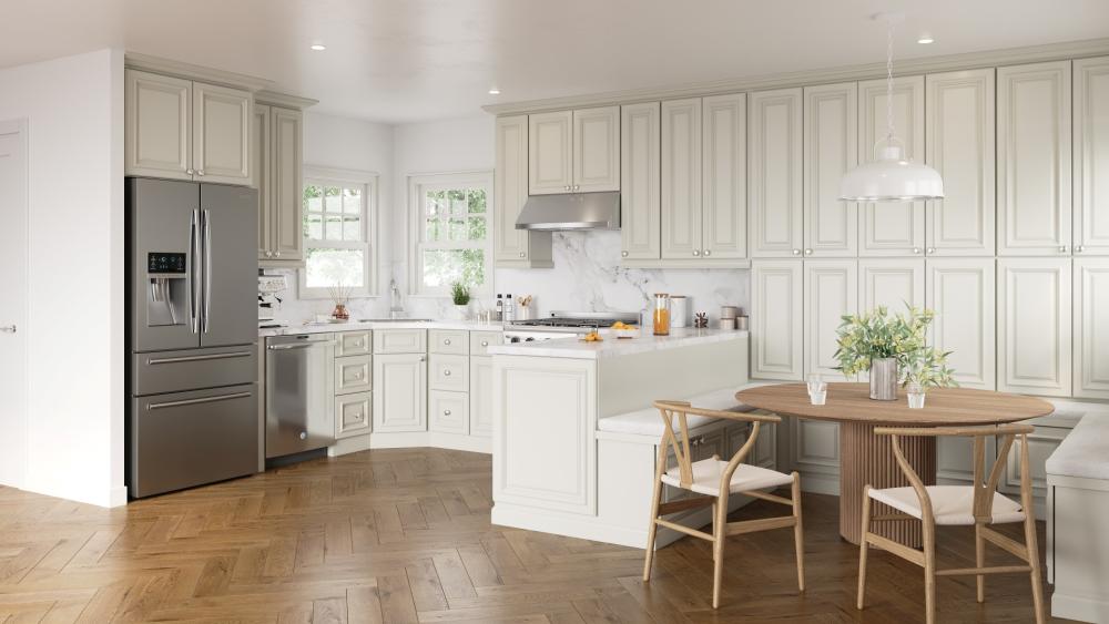 RTA Wellfleet Linen 18" x 84" Pantry Cabinet