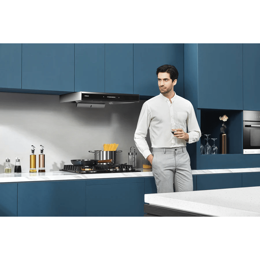 Robam A831 30" Wall-Mounted Range Hood With 9-Speed Touch Control Setting