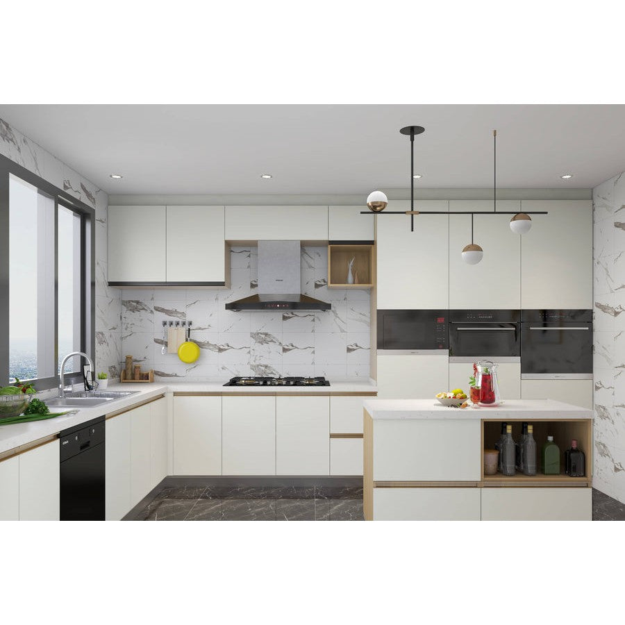 Robam A832 36" Wall-Mounted Deep and Wide Range Hood With Dual Motor and Integrated Filter