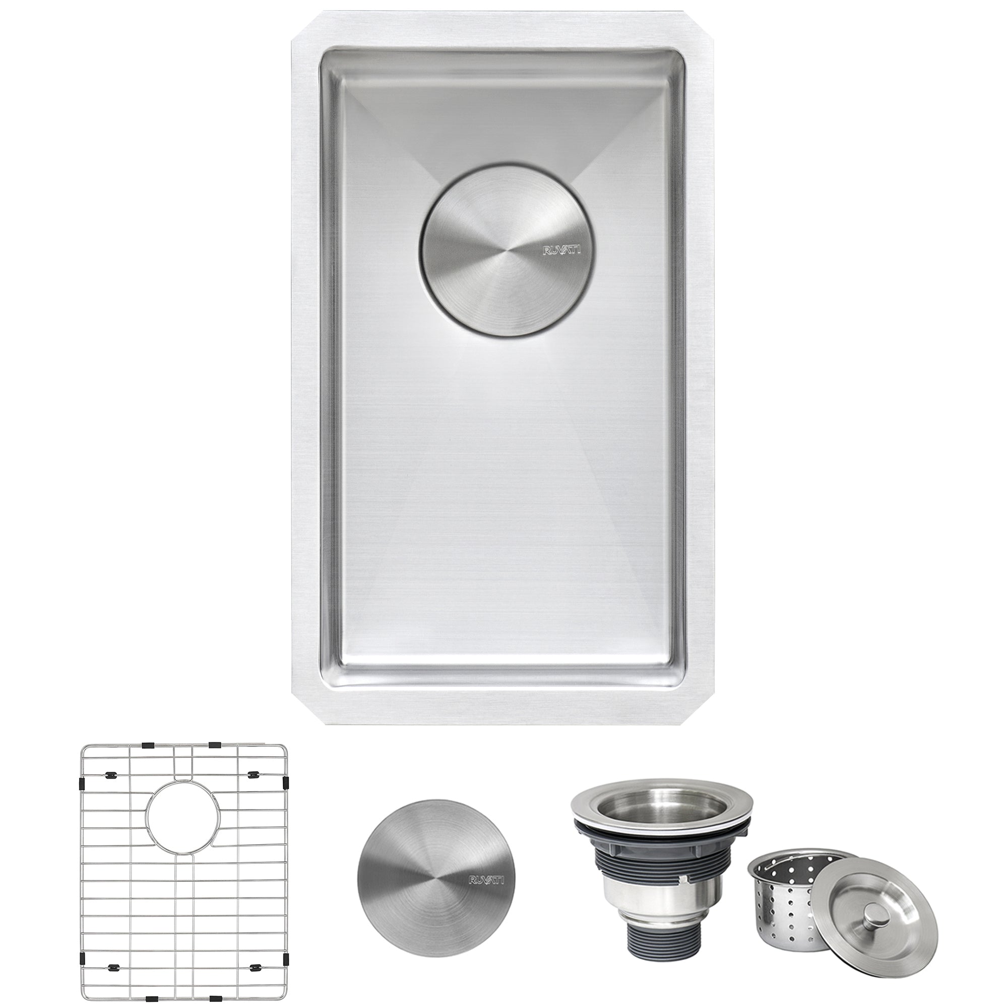 Stainless Steel Strainer Drain Assembly