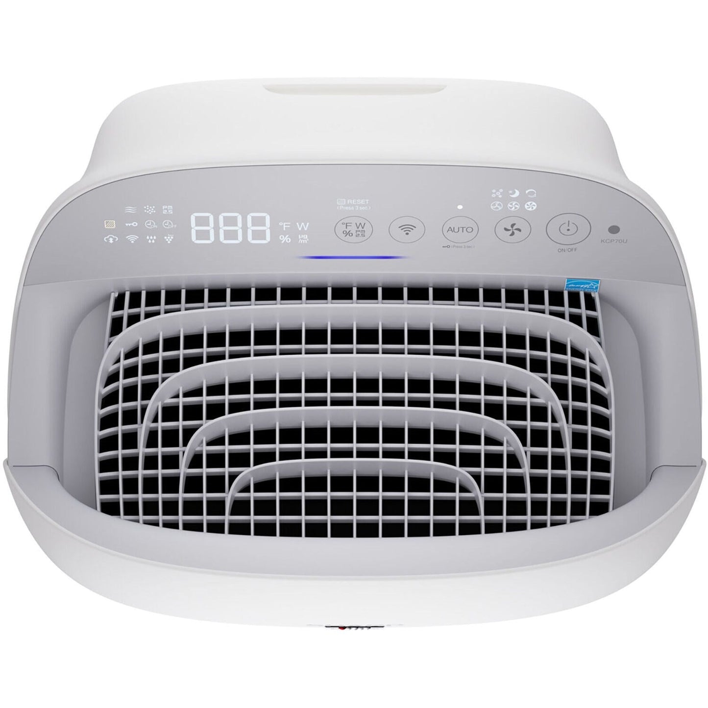 Sharp 16" 396 sq. ft. Coverage White Smart Plasmacluster Ion Air Purifier/Humidifier With True HEPA and Voice Control
