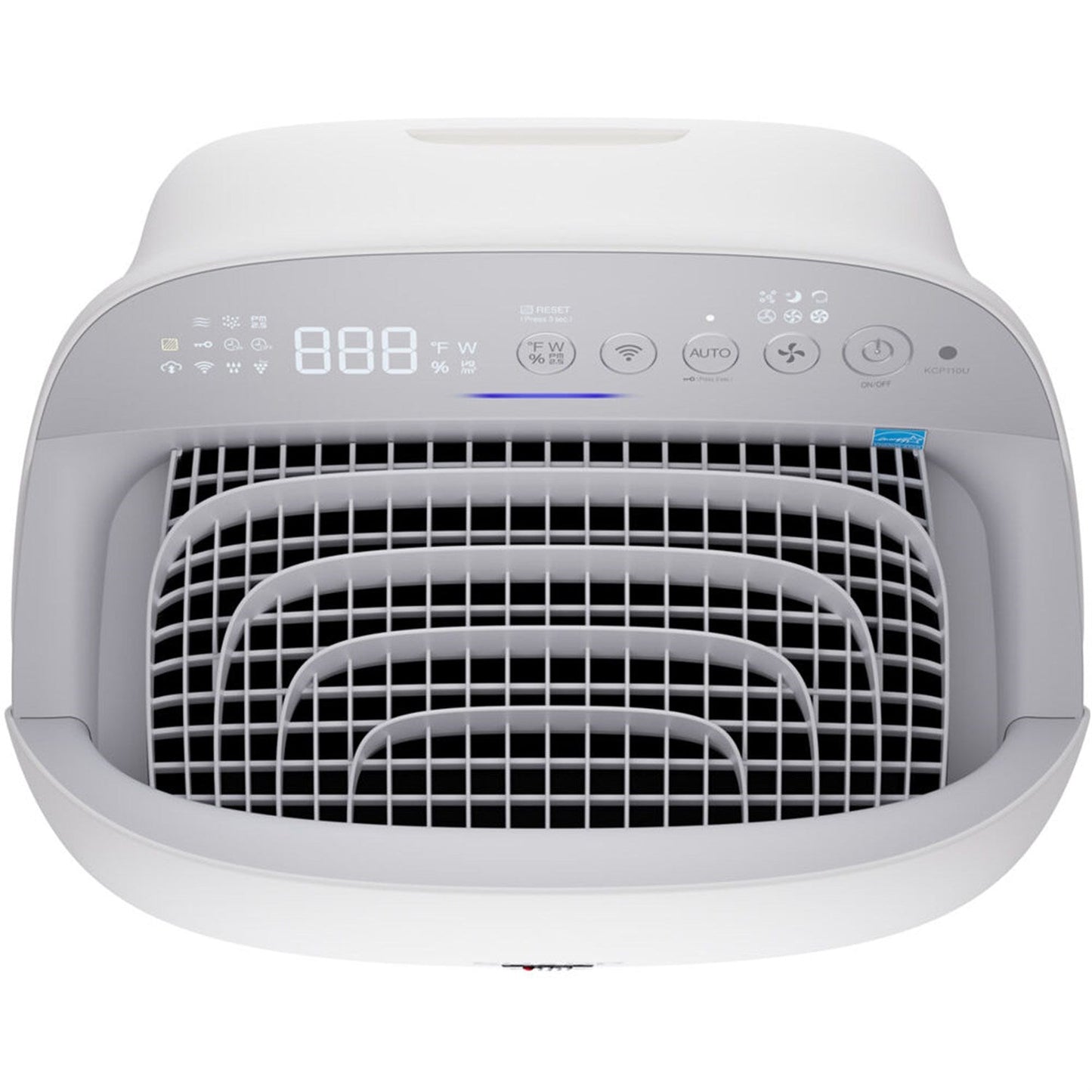 Sharp 16" 538 sq. ft. Coverage White Smart Plasmacluster Ion Air Purifier/Humidifier With True HEPA and Voice Control