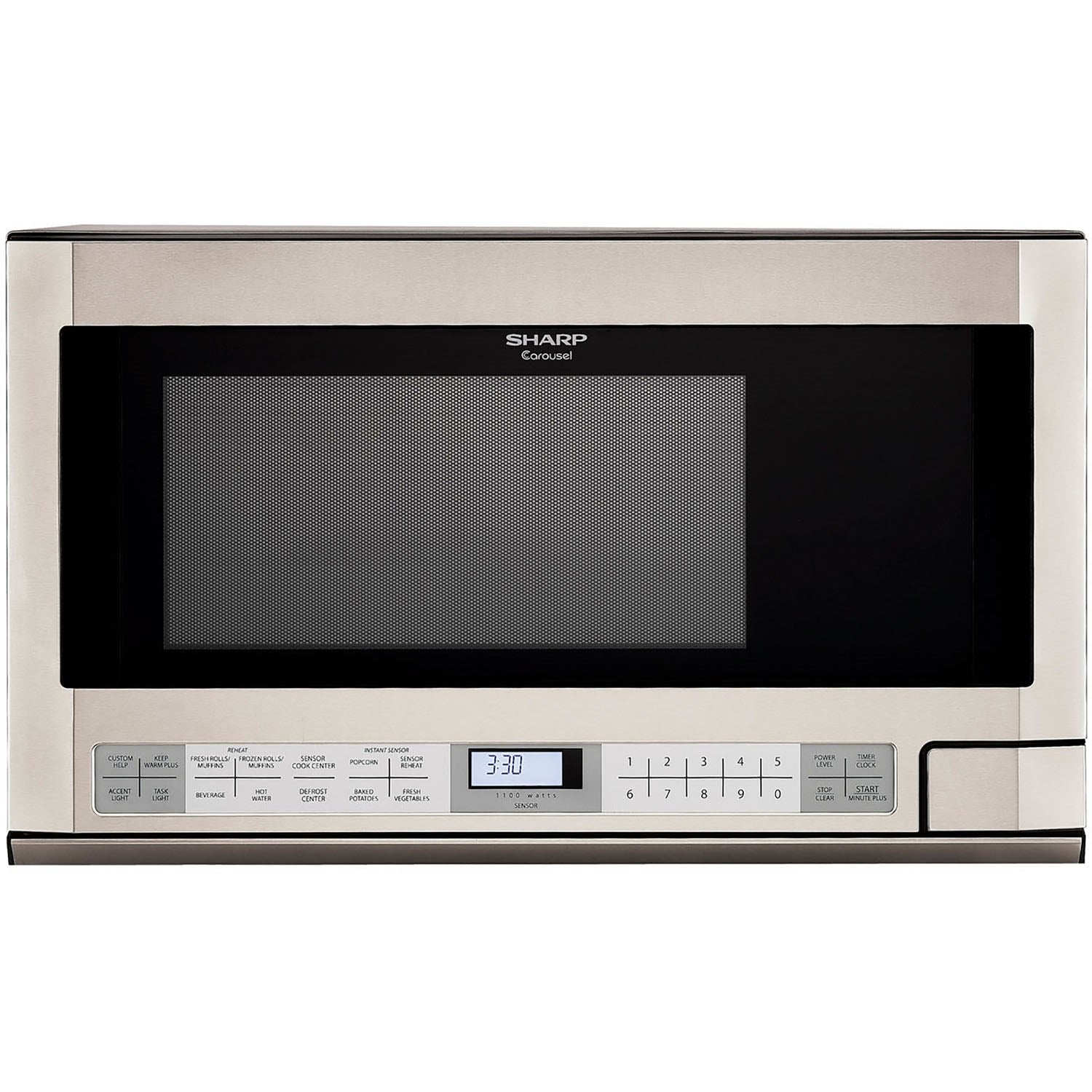 Sharp 1.1 Cu. ft. Stainless Steel Convection Over-the-range Microwave Oven