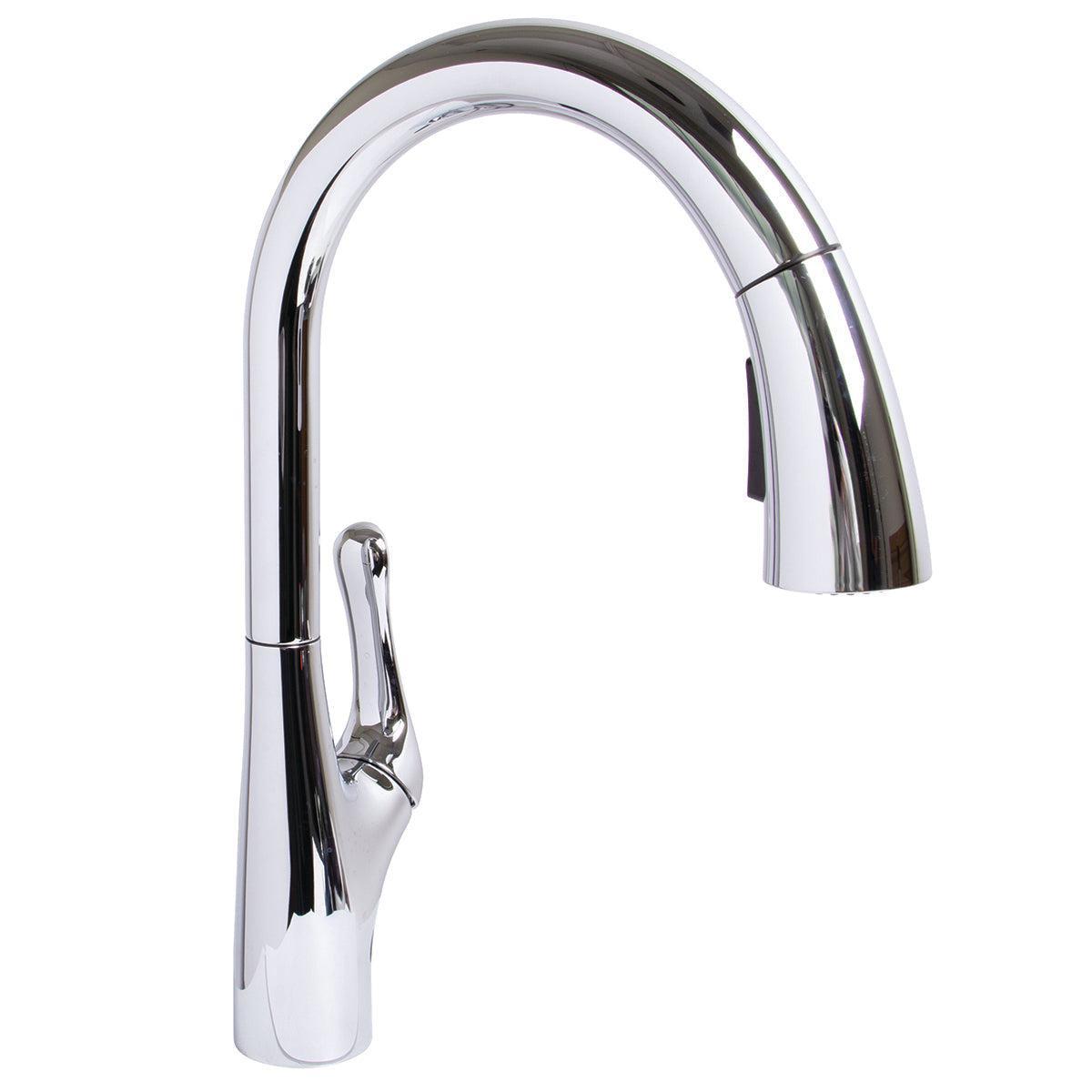 Speakman Chelsea 1.8 GPM Two Function Pull Down Sprayer Polished Chrome Faucet