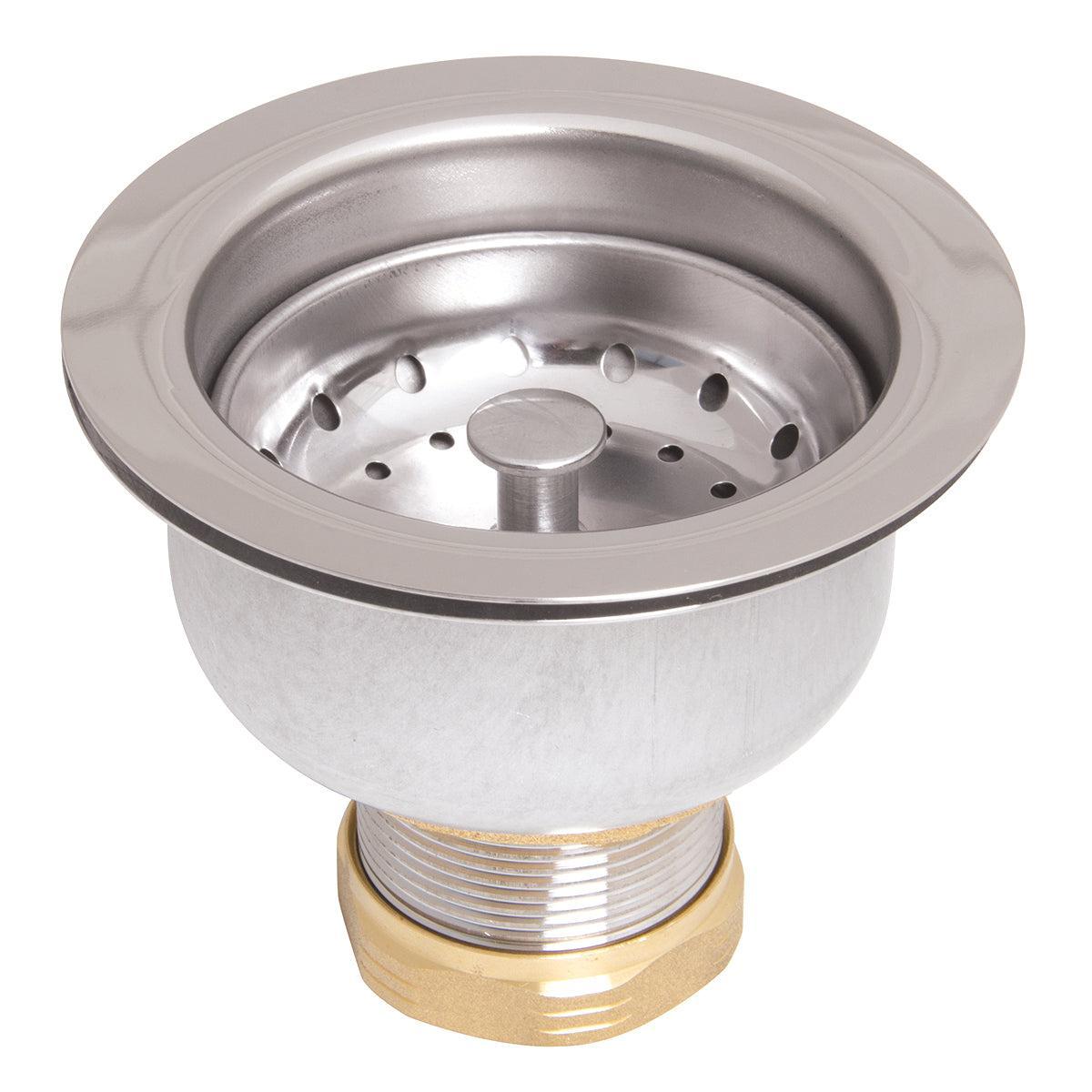 Speakman Round Deep Dish Posi-Lock Assembly Stainless Steel Basket Strainer