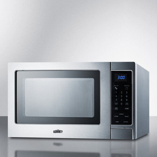 Summit Appliance 19" Stainless Steel Compact Microwave