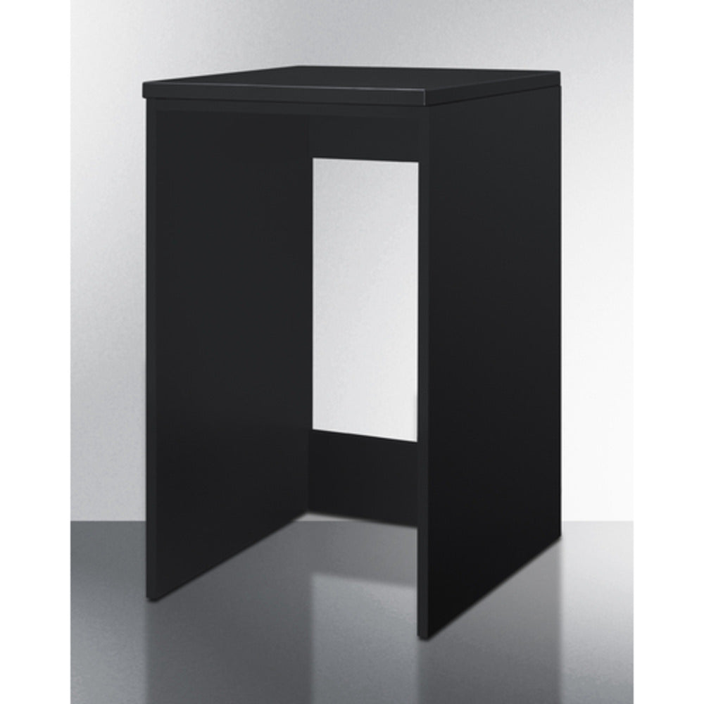 Summit Appliance 21" Black Finish Refrigerator Cabinet for 18-20" Wide Appliances - ADA Height