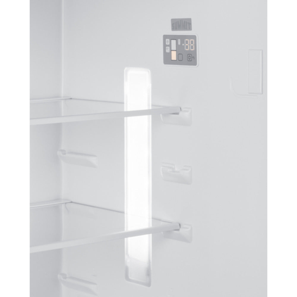 Summit Appliance 28" White Finish Top Mount Refrigerator-Freezer