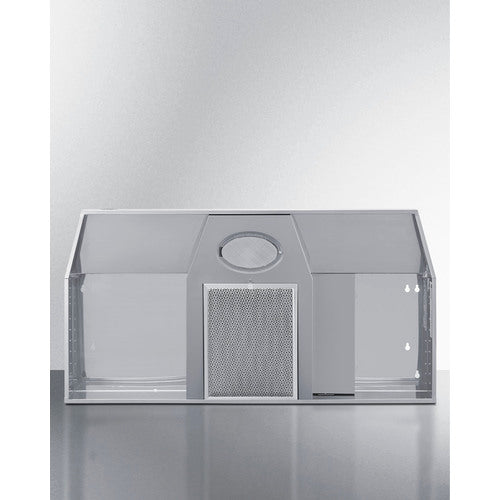 Summit Appliance 36" Stainless Steel Finish Under Cabinet Convertible Range Hood