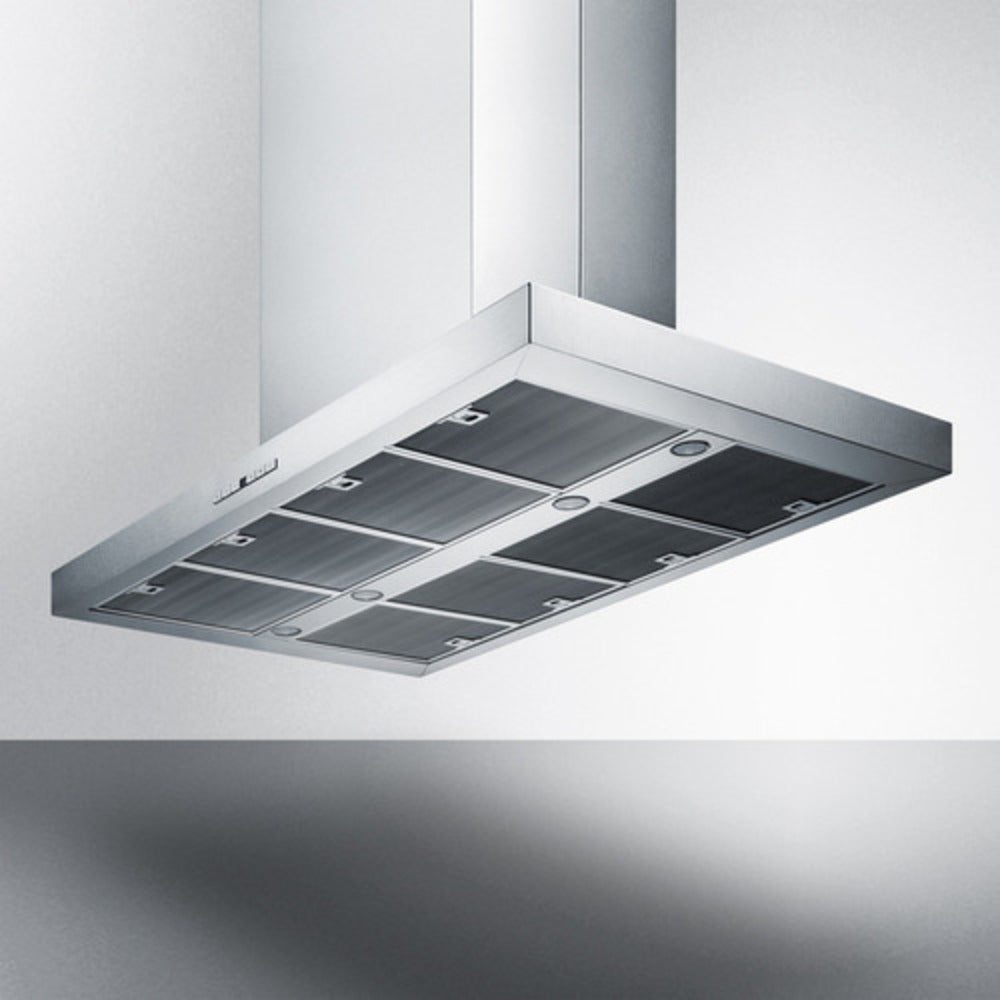 Summit Appliance 48" Stainless Steel T-Shape Island Range Hood