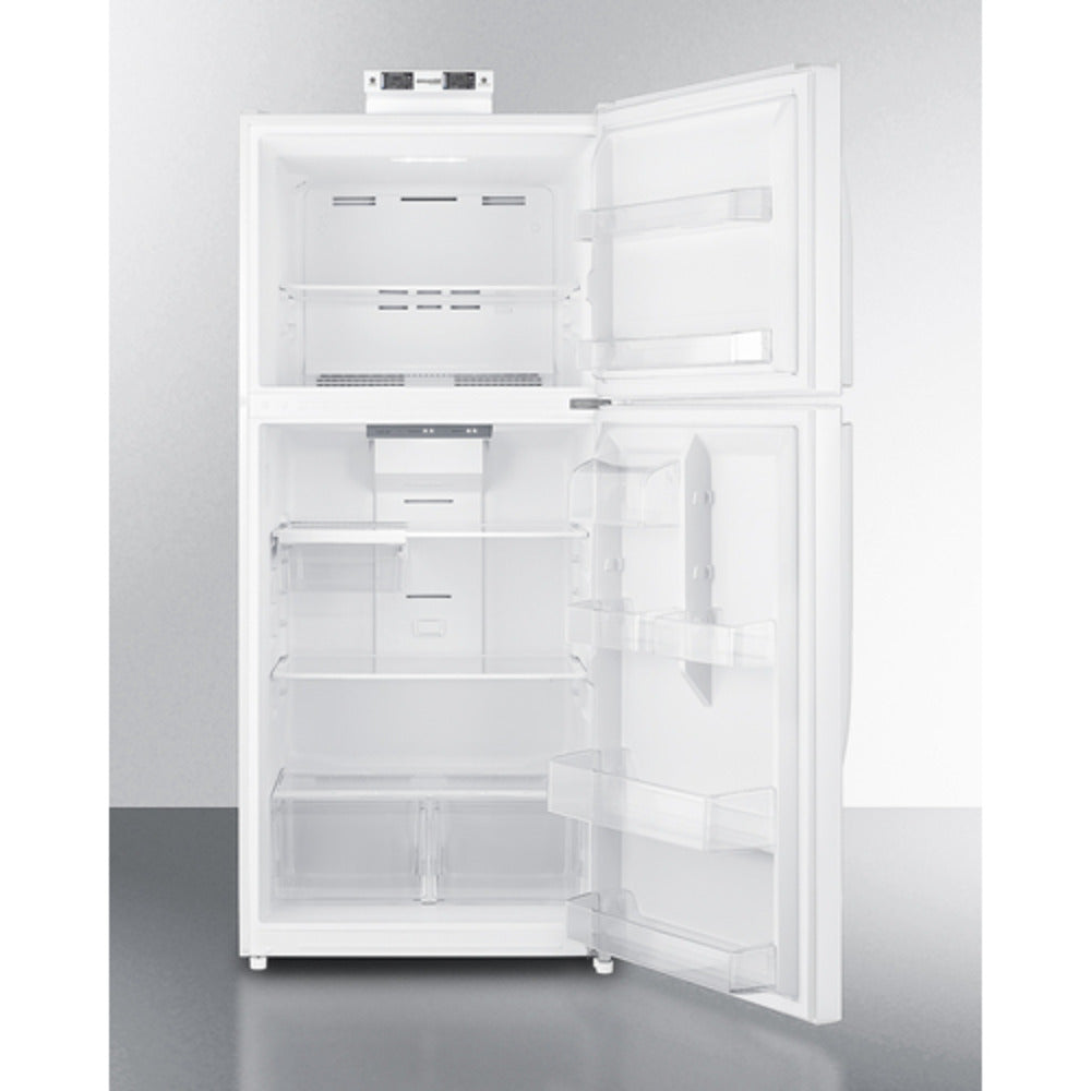 Summit Appliance BKRF Series 30" 20 cu.ft. White Finish Break Room Refrigerator-Freezer