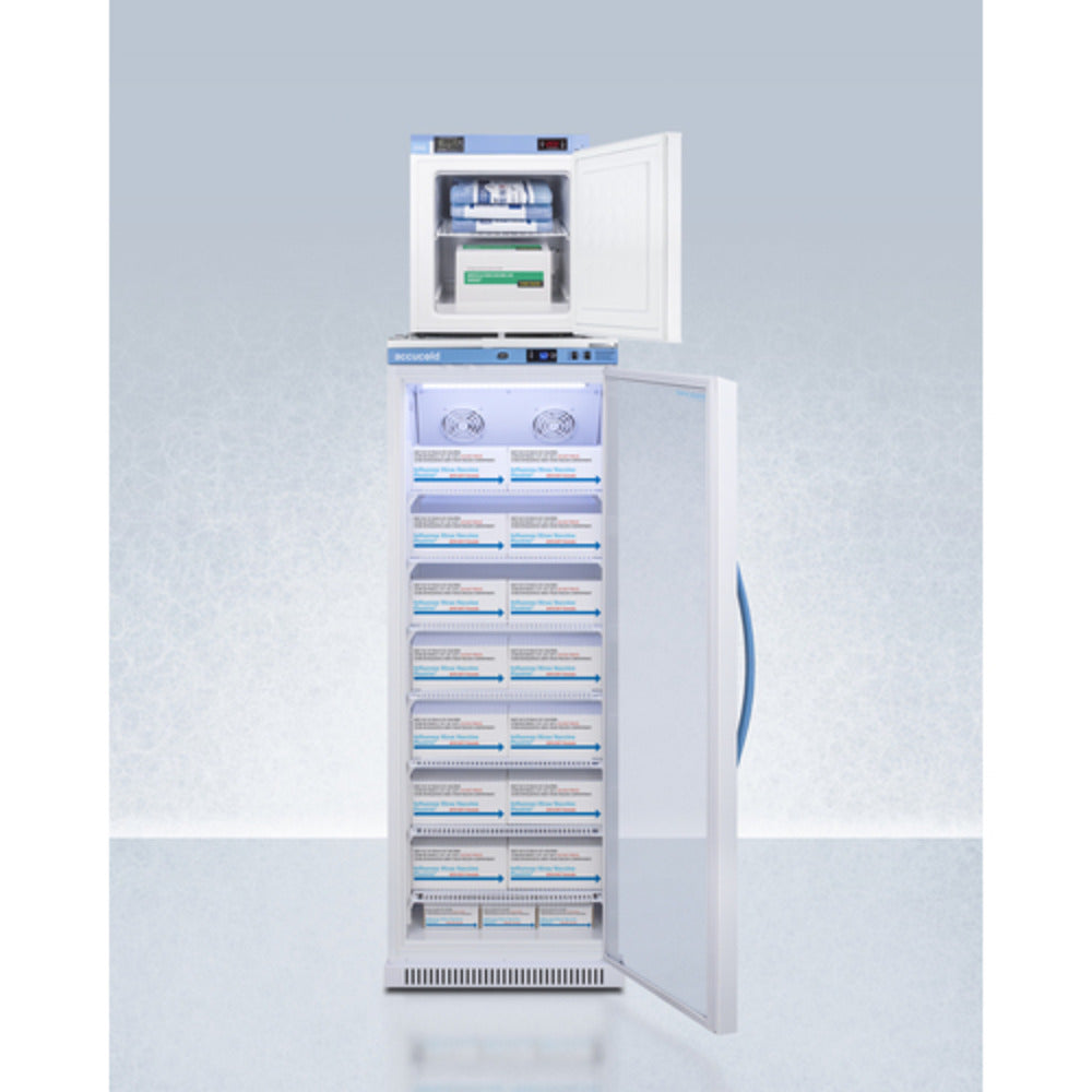 Summit Appliance Pharma-Vac Series 24" All-Refrigerator/All-Freezer Combo