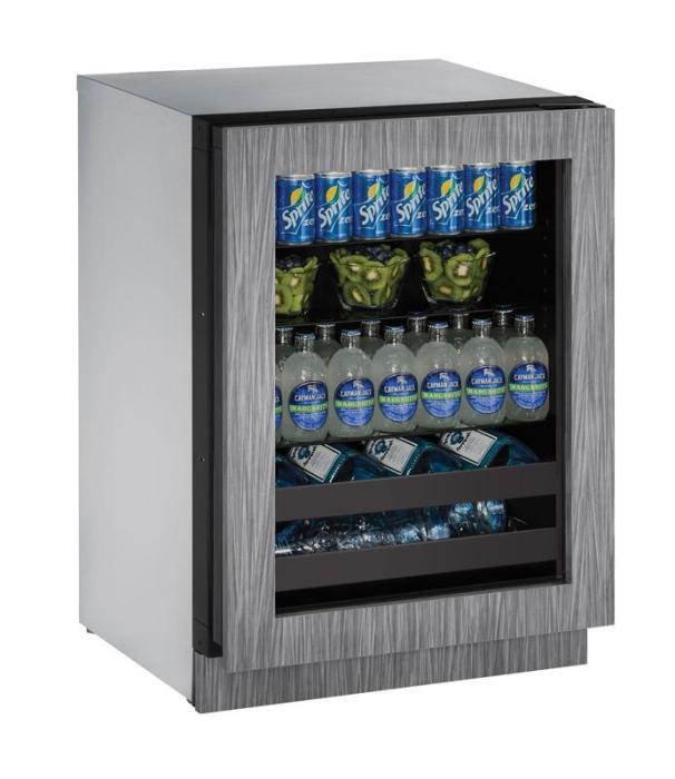 U-LINE 2224BEV 24" Integrated Frame Beverage Center With Field Reversible Door