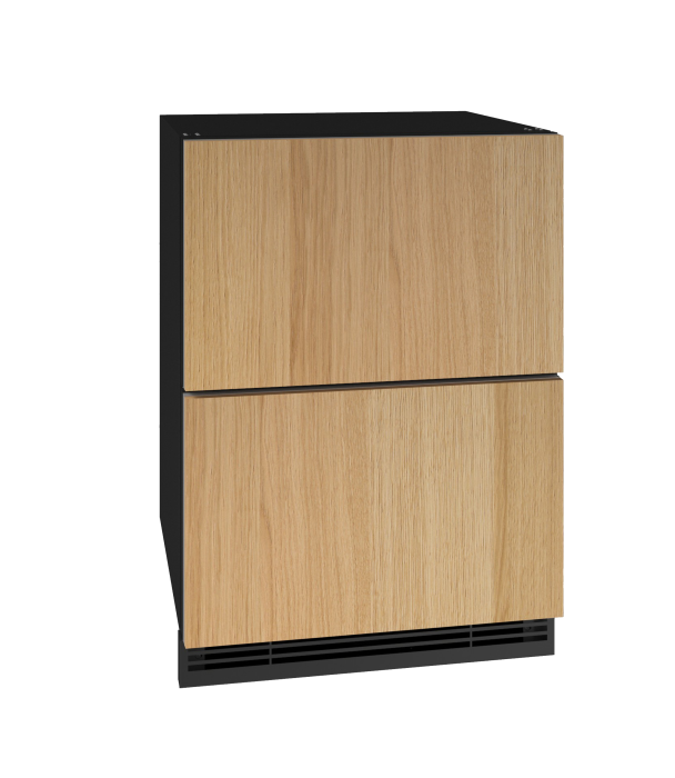 U-LINE HDR124 24" Integrated Solid Refrigerator Drawers