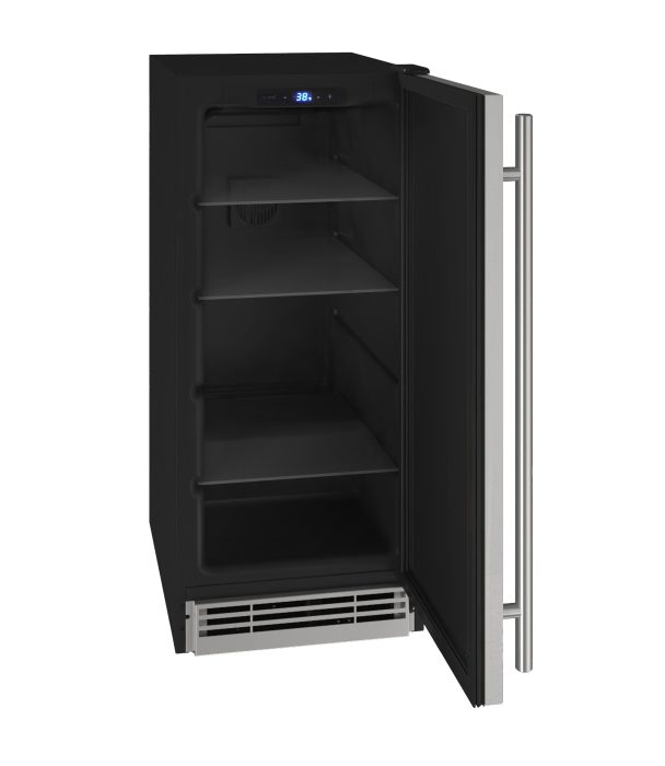 U-LINE HRE115 15" Stainless Solid Refrigerator