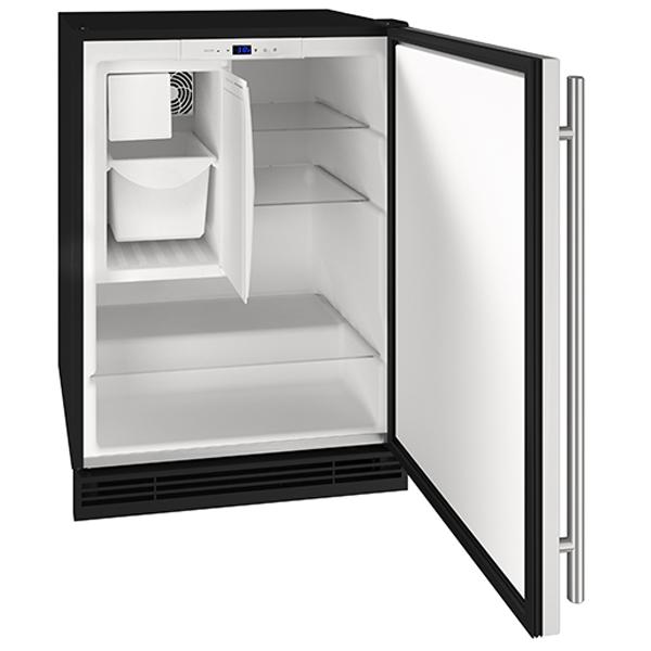 U-LINE HRI124 24" Stainless Solid Refrigerator/Ice Maker