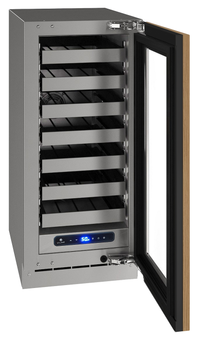 U-LINE HWC515 15" Integrated Frame Wine Refrigerator With Reversible Door