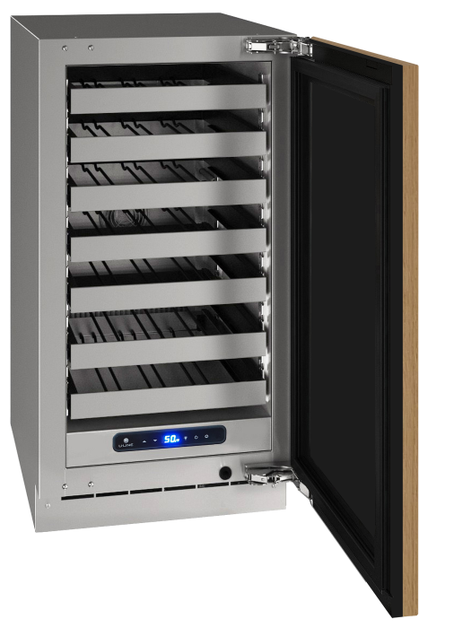 U-LINE HWC518 18" Integrated Solid Wine Refrigerator With Reversible Door