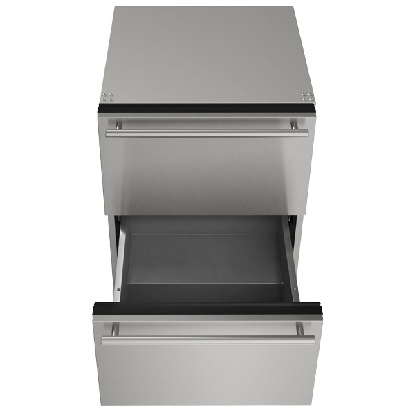 U-LINE ODR124 24" Stainless Solid Refrigerator Drawers