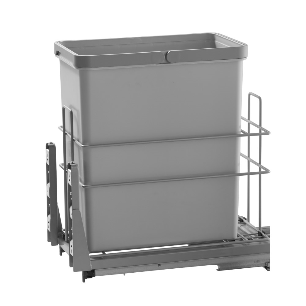 US Cabinet Depot Wire Frame 12" Base Single Trashcan Pullout (WB12)