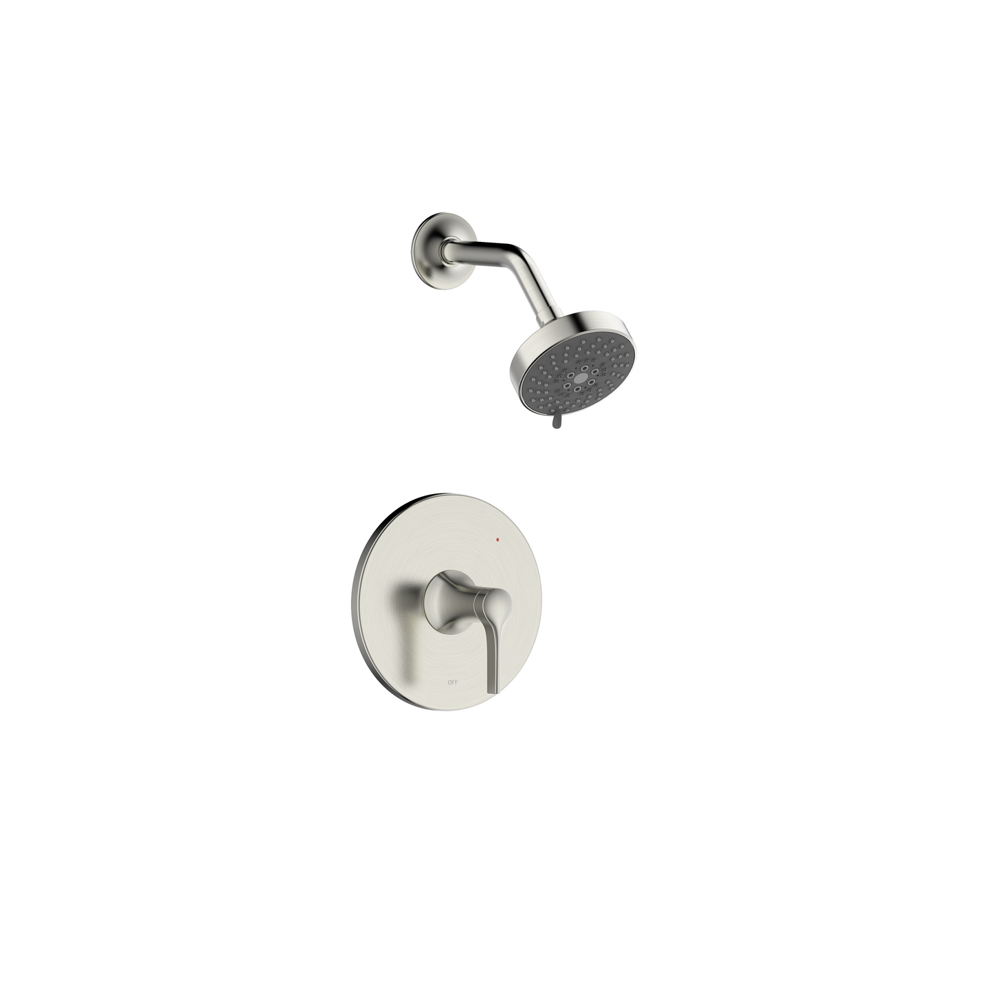 Ultra Faucets Single-Handle PVD Brushed Nickel Shower Only Trim-UF79703-1