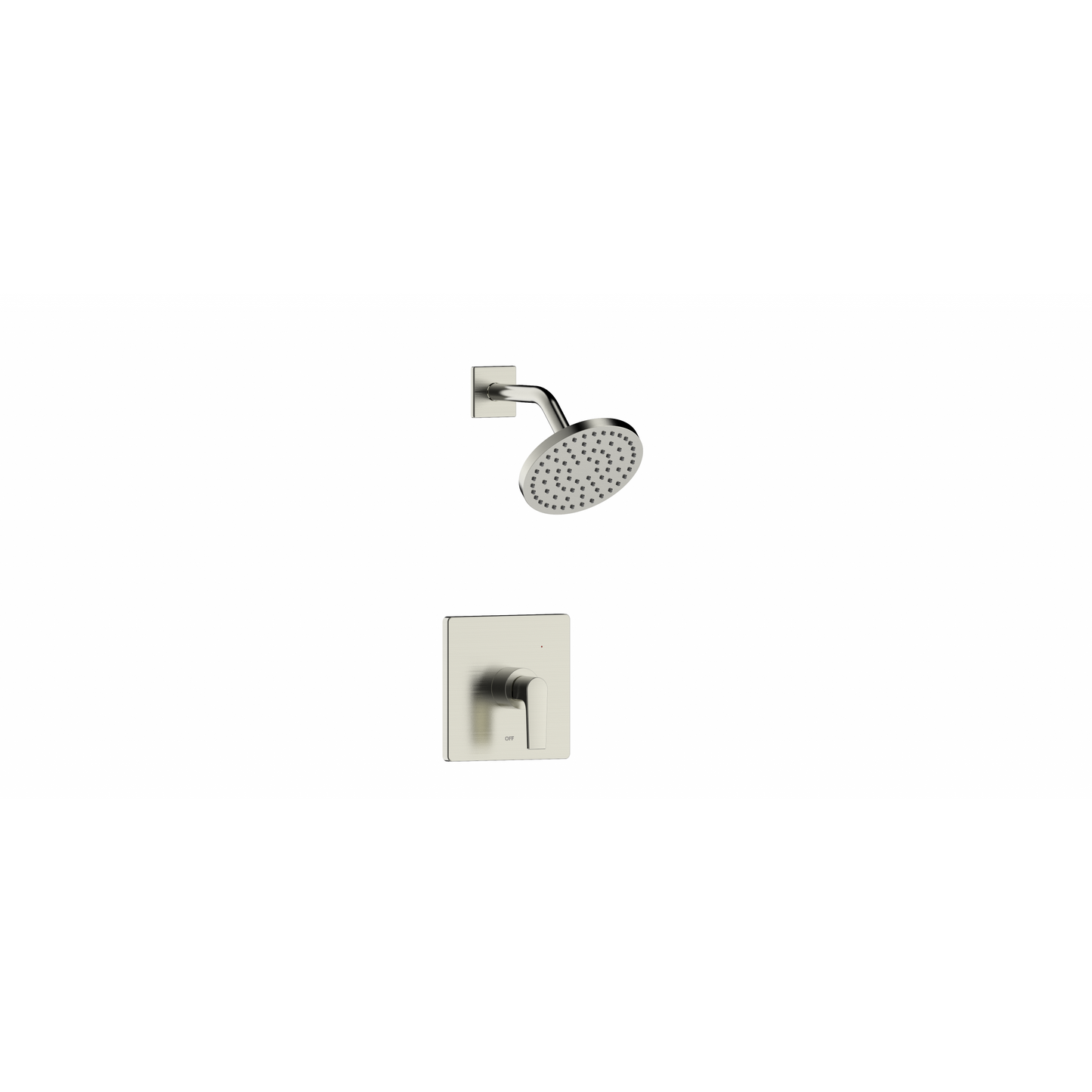 Ultra Faucets Single-Handle PVD Brushed Nickel Shower Only Trim-UF79803-1