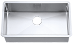 Urban Place Transition 27" Stainless Steel Radial Kirchen Sink by Chemcore Industries