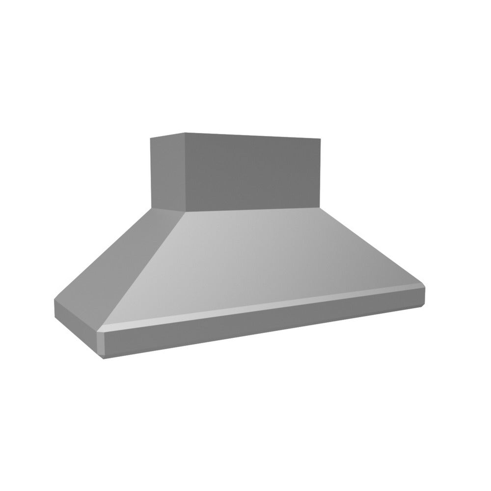 Vent-A-Hood Euroline Pro Series SEPTH18 66" Biscuit Finish Wall Mounted Range Hood with 900 CFM Motor and LED Lights