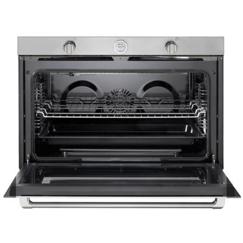 Verona Designer Series 30" Matte Black Built-In Gas Oven