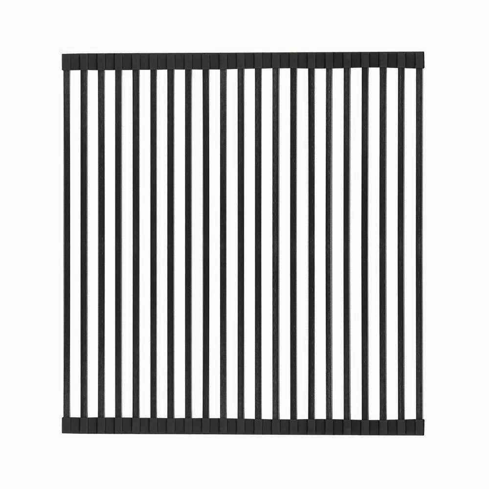 Whitehaus WHNPLRM-MBLK Noah Plus Stainless Steel Removable roll mat