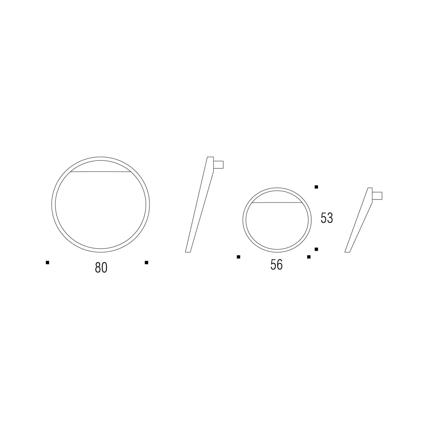 ZEN Design Afro O-A 3" Brushed Chrome Centers Cabinet Knob