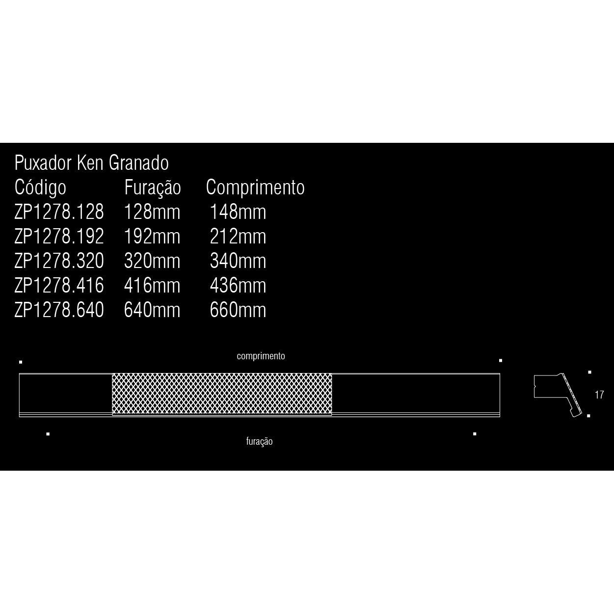 ZEN Design Ken Granado 26" Brushed Nickel Cabinet Pull