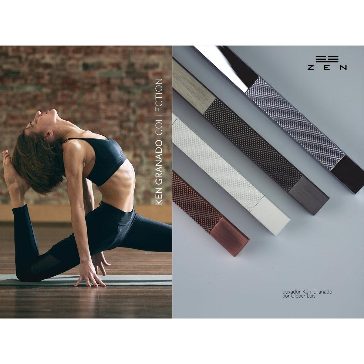 ZEN Design Ken Granado 8" Chrome Cabinet Pull