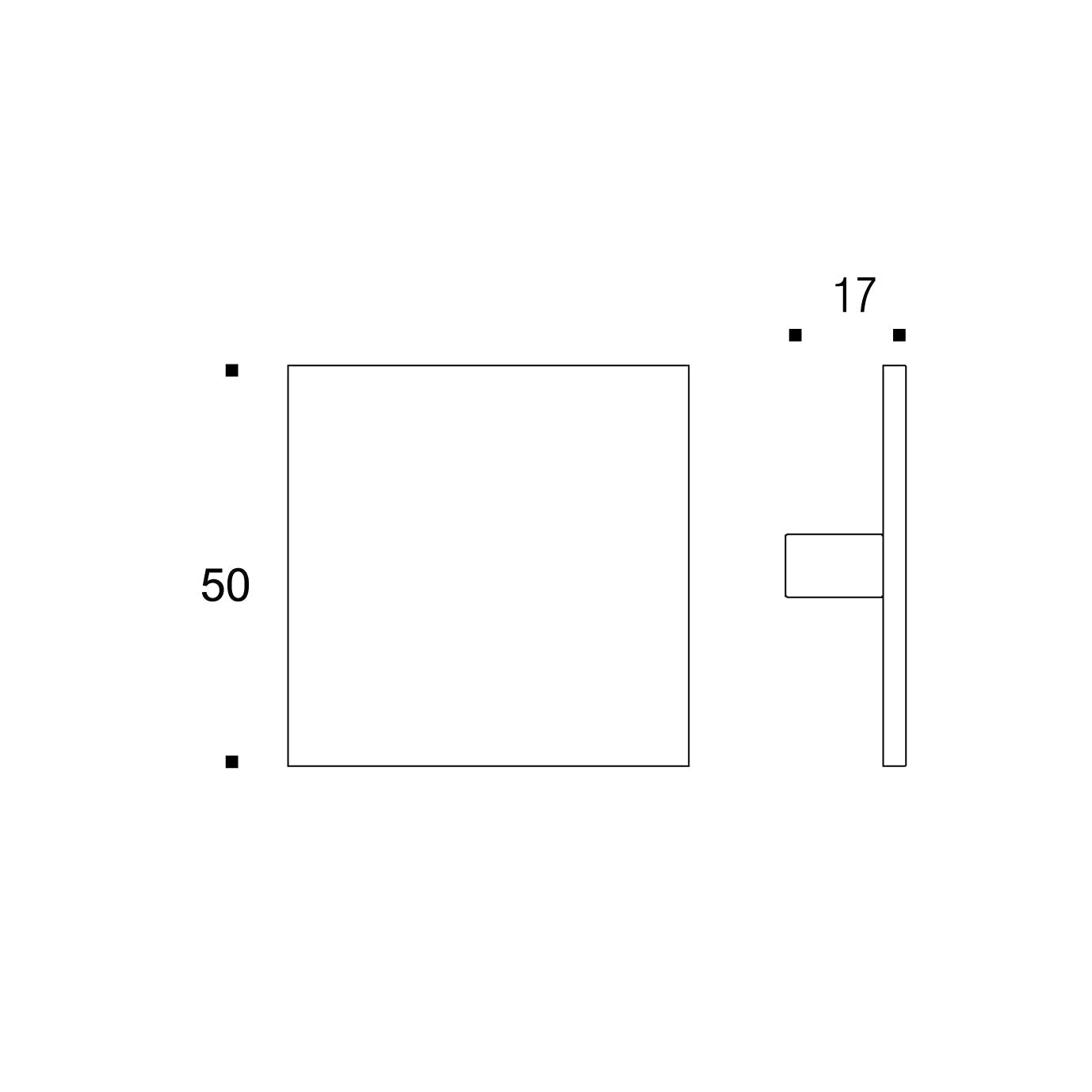 ZEN Design Plana 1" Brushed Nickel Centers Cabinet Knob