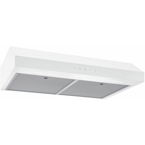 Broan GLA2303WW 30" 350 Max Blower CFM 3-Speed White Under-Cabinet Range Hood