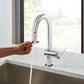 Grohe Defined 1.75 GPM Single-Handle Dual Spray StarLight Chrome Pull Down Bar Faucet