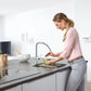 Grohe Blue 1.75 GPM Single Spray Single-Handle StarLight Chrome Pull-Out Kitchen Faucet With Chilled and Sparkling Water