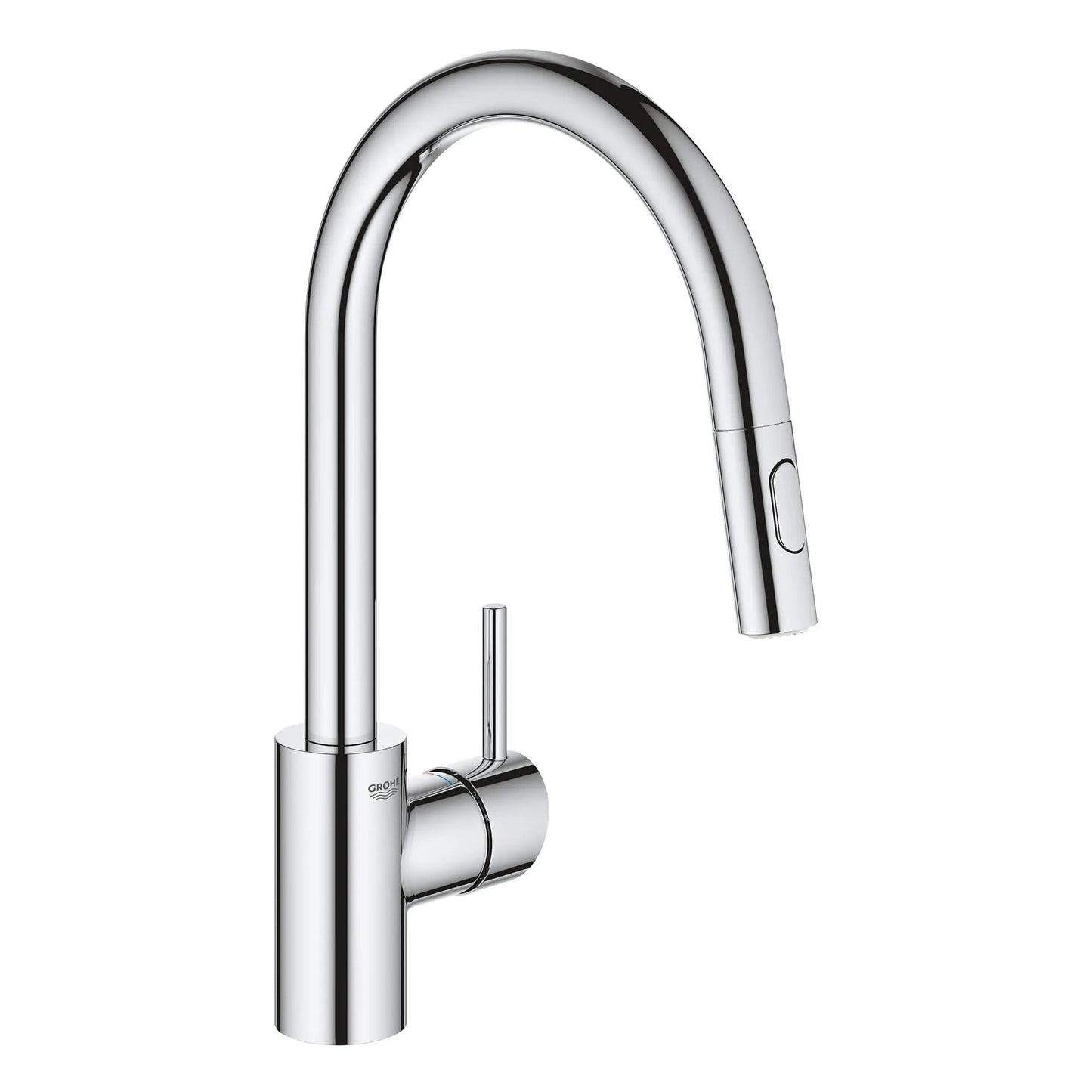 Grohe Concetto™ 1.5 GPM Dual Spray Single-Handle StarLight Chrome Pull Down Kitchen Faucet