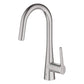 Grohe Zedra 1.75 GPM Dual Spray Single-Handle SuperSteel Infinity Pull Down Kitchen Faucet