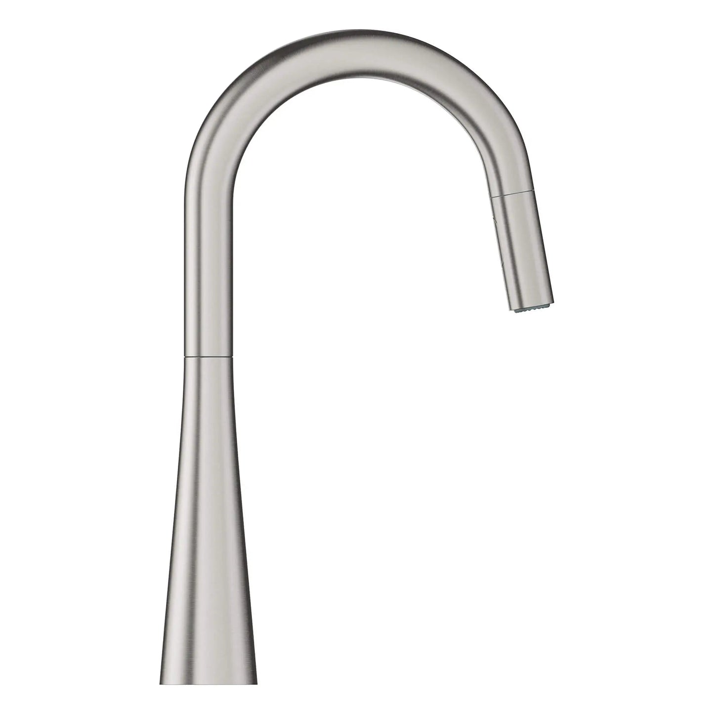 Grohe Zedra 1.75 GPM Dual Spray Single-Handle SuperSteel Infinity Pull Down Kitchen Faucet