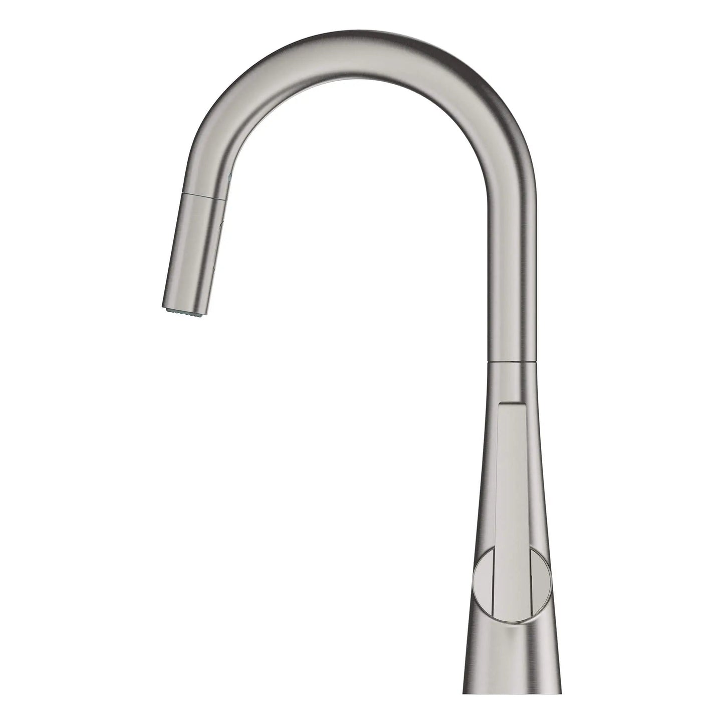 Grohe Zedra 1.75 GPM Dual Spray Single-Handle SuperSteel Infinity Pull Down Kitchen Faucet
