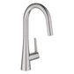 Grohe Zedra 1.75 GPM Dual Spray Single-Handle SuperSteel Infinity Pull Down Kitchen Faucet