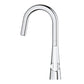 Grohe Zedra 1.75 GPM Dual Spray Single-Handle Pull Down StarLight Chrome Prep Faucet