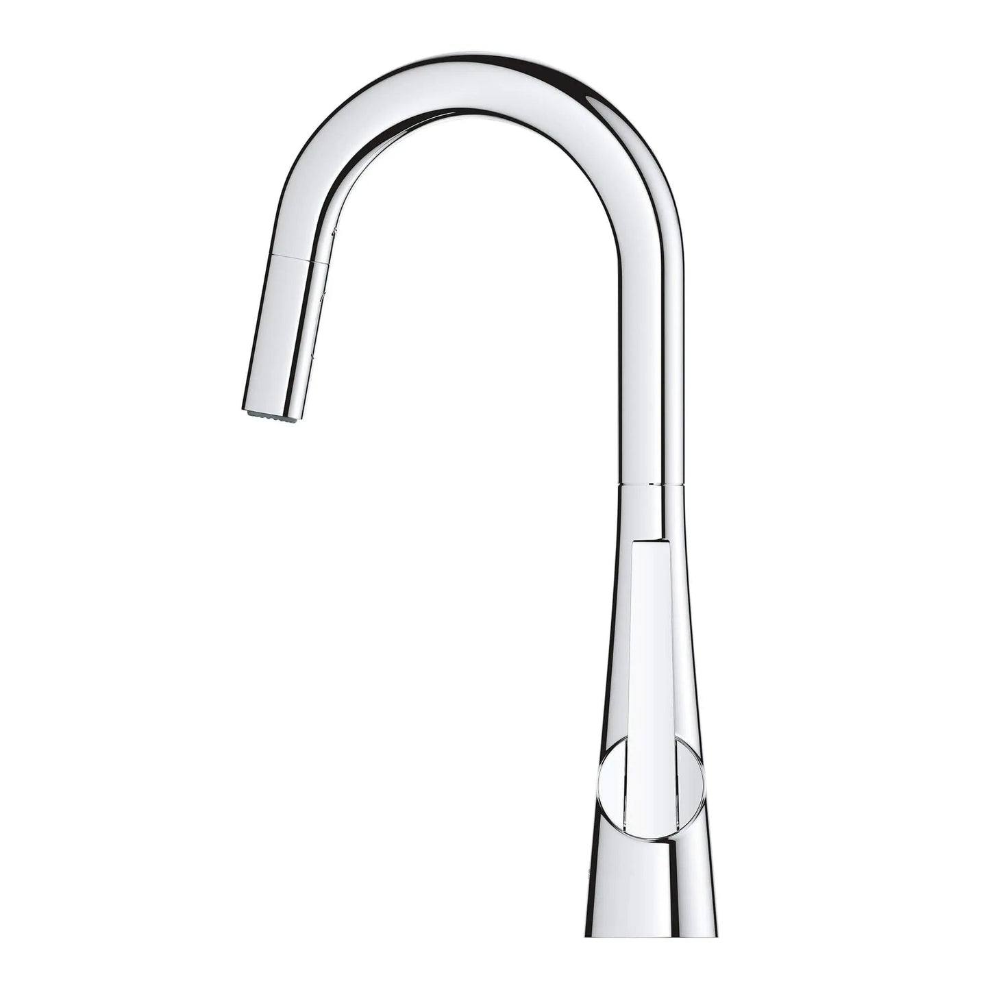 Grohe Zedra 1.75 GPM Dual Spray Single-Handle Pull Down StarLight Chrome Prep Faucet