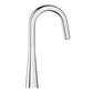 Grohe Zedra 1.75 GPM Dual Spray Single-Handle Pull Down StarLight Chrome Prep Faucet