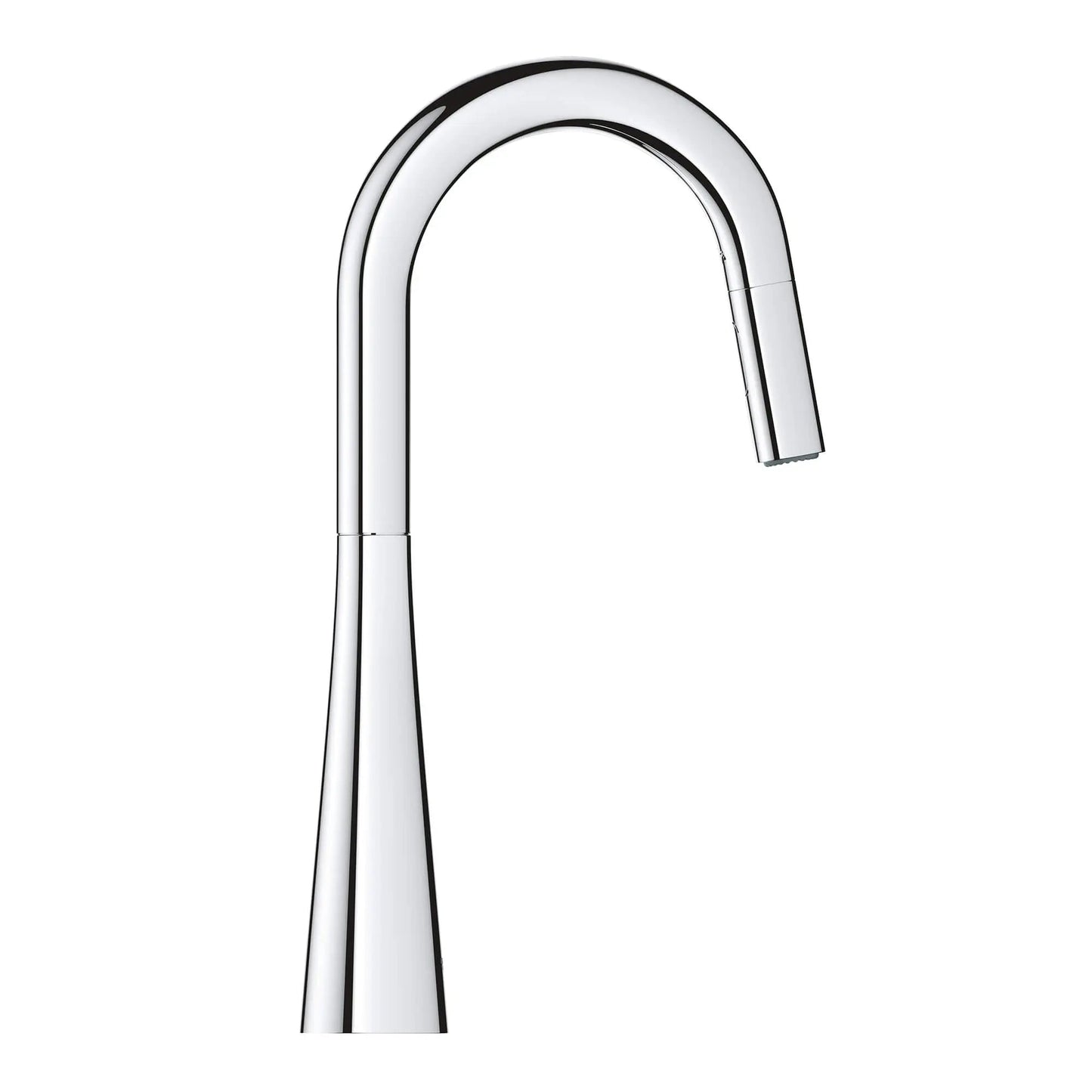 Grohe Zedra 1.75 GPM Dual Spray Single-Handle Pull Down StarLight Chrome Prep Faucet