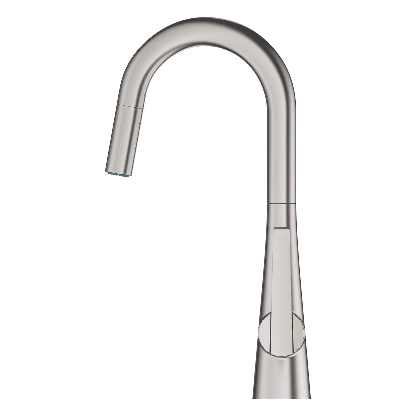 Grohe Zedra 1.75 GPM Dual Spray Single-Handle Pull Down SuperSteel Infinity Prep Faucet