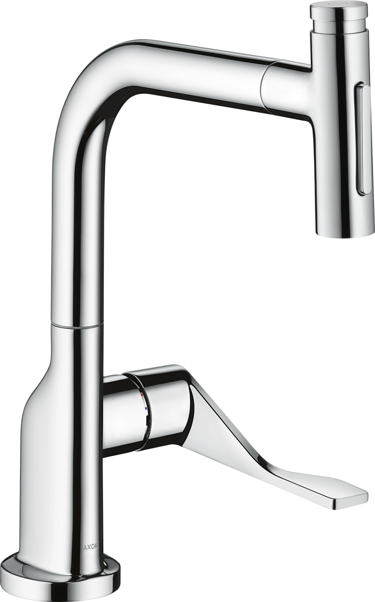 AXOR Citterio 1.5 GPM 2-Spray Pull-Out Chrome Kitchen Faucet Select