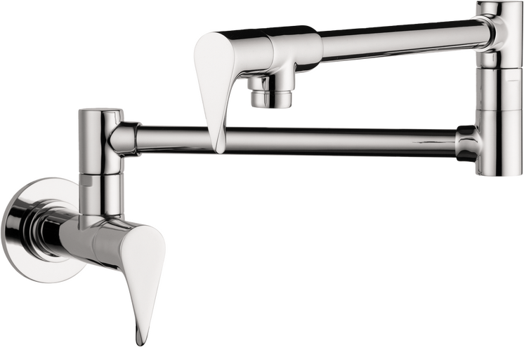 AXOR Citterio 2.5 GPM Chrome Wall Mounted Pot Filler